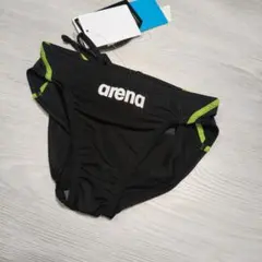 R150サイズ メンズ 競泳水着 アリーナ arena 競パン ブラック/黄