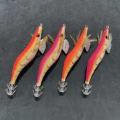 エギ 3.0号 3.5号 4本セット ティップラン　オモリグ　イカ仕掛け　イカ釣のサムネイル