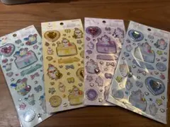 サンリオ　キラキラジュエルシール4枚