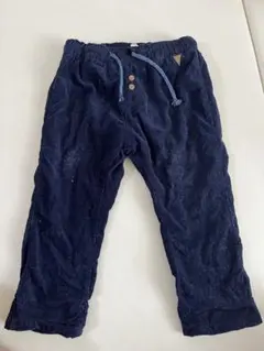 H&M コーデュロイパンツ ネイビー 92cm