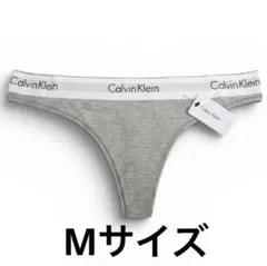 Calvin Klein グレー Tバック　Mサイズのサムネイル