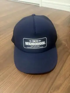 NEIGHBORHOOD ネイバーフッド CAP メッシュキャップ NAVY - メルカリ
