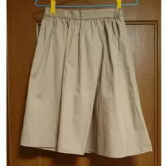 アースミュージックアンドエコロジ スカート ベージュ Fサイズ