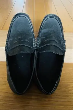 メンズ ブラックローファー