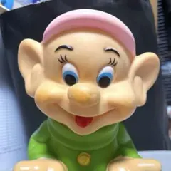 ✨珍品✨ディズニー 白雪姫と7人の小人　 おとぼけ ソフビ ラバードール 日本製のサムネイル
