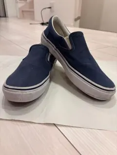 VANS ネイビー スリッポン