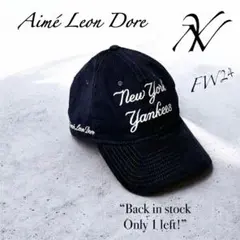 【新品】24FW エメレオンドレ ニューエラ ヤンキース コーデュロイ ネイビー