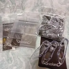 【9個セット】クリアリウム シンデレラハイヒール＋クリアケース ハーバリウム花器