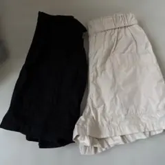 ユニクロとジーユーのショートパンツセット120