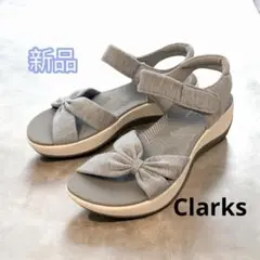 未使用 Clarks Cloudsteppers クラークス サンダル　23のサムネイル