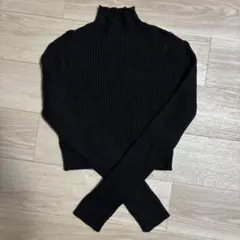 SHEIN タートルネック ニット ショート丈 韓国風