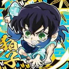 【ぃ。様専用ページ】鬼滅の刃デフォルメステッカー　7-10 猪子　3枚セット