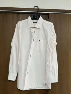 BURBERRY BLACK LABEL 薄ピンク長袖シャツ 41