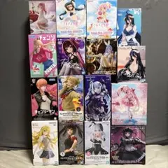 未開封 アニメキャラクター フィギュア 17個まとめ売り - メルカリ