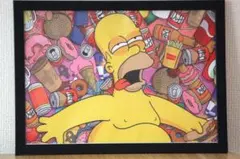 ザ・シンプソンズ　The Simpsons　ポスター　額付き