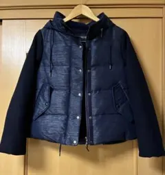 美品⭐︎LOUNIE ネイビー ダウンジャケット M　ルーニィ　裏ボア