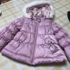 値下げ！anr fam ピンク中綿コート 100サイズ