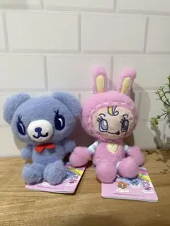 ナルミヤキャラクターズ ミニぬいぐるみ　マスコット　ベリエちゃん　ミントくん