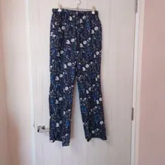 美品 ＆ELLECY ロイスクレヨン ネコハナ パンツ ブラック M - メルカリ