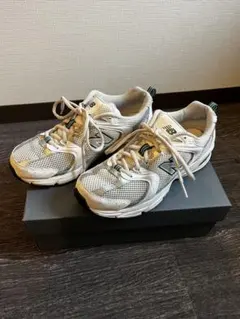 ニューバランス MR530SX ホワイト シルバー グリーン 25cm