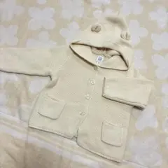 【新品未使用】baby GAP くま耳　カーディガン 18-24ヶ月