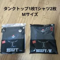HanesビーフィーT、ビーフィータンクトップ、BEEFY