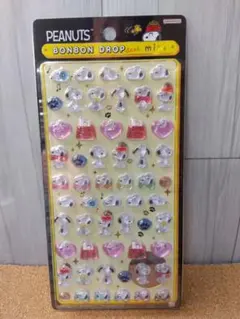 ボンボンドロップシールミニ スヌーピー【たくさん】