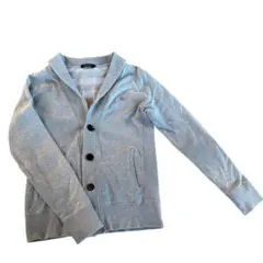 バーバリーブラックレーベル 綿100% カーディガン 2(M) グレー