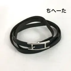 エルメスブレスレット“Hermes” Api 2 black エルメス アピ2 - メルカリ
