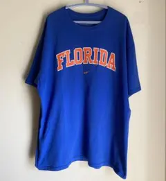 ナイキ NIKE センタースウォッシュ Tシャツ XL 鮮やかな！ブルー 美品