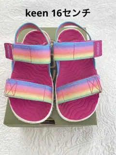 keen 16センチ　リトルキッズ エル バックストラップ サンダル
