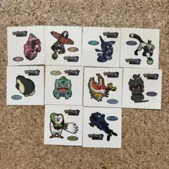 〇ポケモン ポケモンパン デコキャラシール セット〇