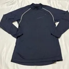 Mizuno ネイビー アンダーシャツ 150cm 厚手