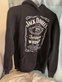 Jack Daniel's プリントパーカー Mサイズ ブラック