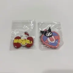 サンリオ メルヘン工房おなまえホルダー ミニチュアラバーマスコット 2点セット