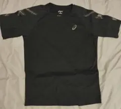 ASICS 半袖シャツ 黒