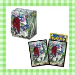 ポケモンカードゲーム　ゲッコウガ　ゾロアーク デッキケース　スリーブ　セット