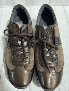 asics アシックス pedala 24.5cm サイドジップ