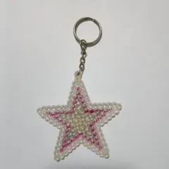 【ゆりこ様専用】平成レトロ　星　キラキラ　キーホルダー