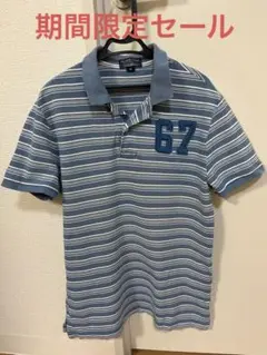 Polo Jeans Company ストライプポロシャツ Mのサムネイル