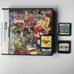 DS マリオゲーム 3本 マリオカート マリオパーティ ニュースーパーマリオ