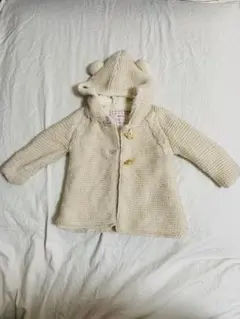 ＺＡＲＡ　BabyGirl's　くま耳 カーディガン パーカー　アウター