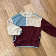 【PAIRMANON STREET】マイクロフリース ハーフボタン プルオーバー