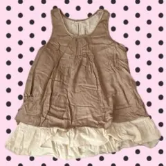 平成森ガールcoquetteチュニックキャミフリルフェアリーグランジ