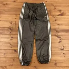 adidas ブラック ジャージパンツ 3本ライン