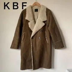 KBF ムートンコート　ブラウン