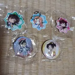 くら寿司×名探偵コナン アクリルチャーム3 個+缶バッジ+マグネット