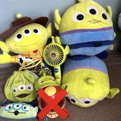 トイ・ストーリー リトルグリーンメン ぬいぐるみ キーホルダー 雑貨8点セット