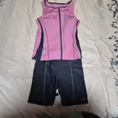 FILA スポーツ用水着 XLサイズ ピンク/ブラック/ 6日までセール