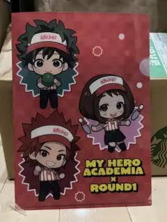 僕のヒーローアカデミア ROUND1　コラボ　クリアファイル